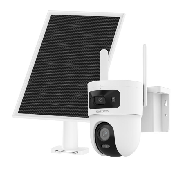 4+4MP 24/7 Solar 4G Dual-lens PT Camera